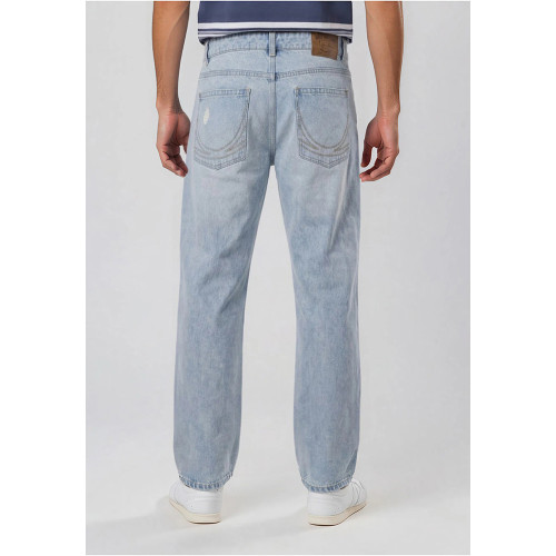 Karl Kani Ανδρικό παντελόνι OG Distressed Straight Leg Jeans